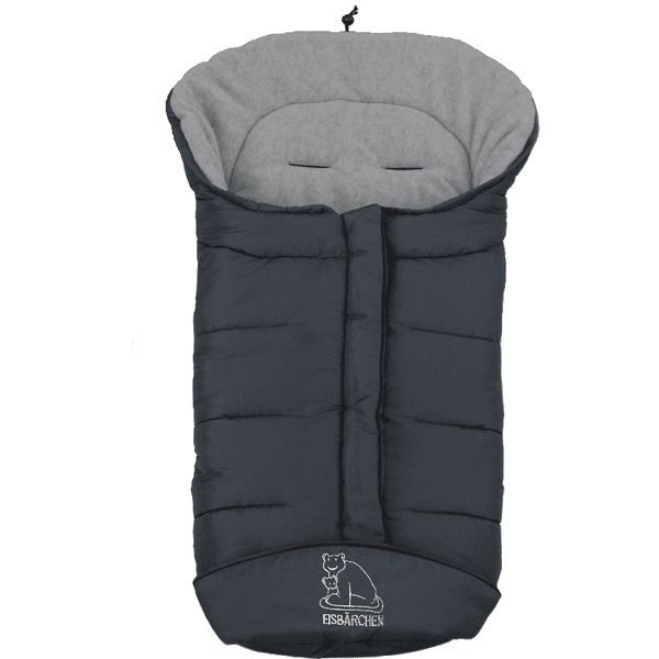 Heitmann Winterfußsack Eisbärchen grau