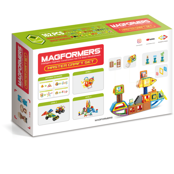 MAGFORMERS ® Jeu de construction magnétique enfant Set Aviation Adventure