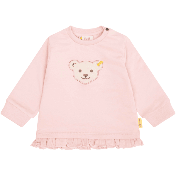 Steiff Sweatshirt silver pink