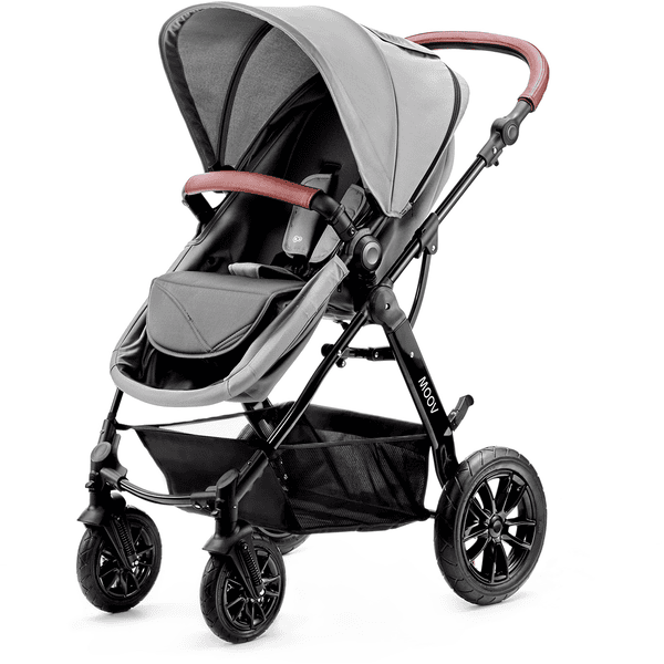 Kinderkraft Poussette trio combinée 3en1 Moov gris