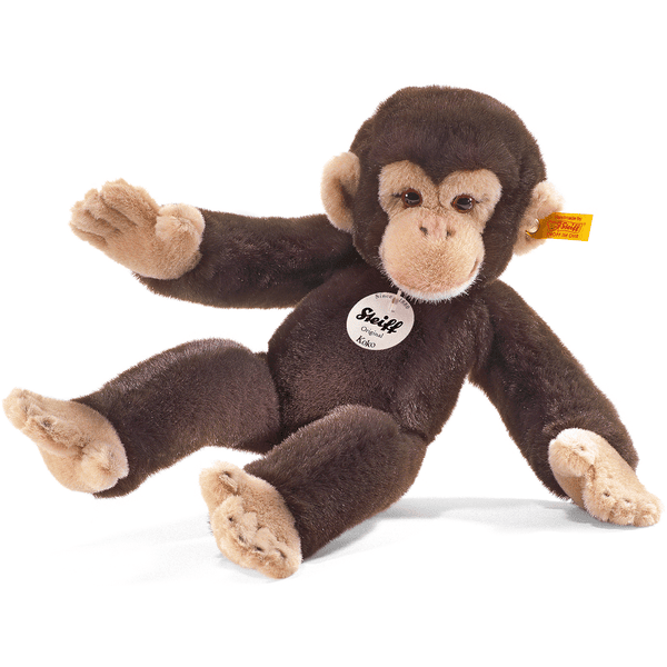 Steiff Chimpanse Koko, brun 35 cm