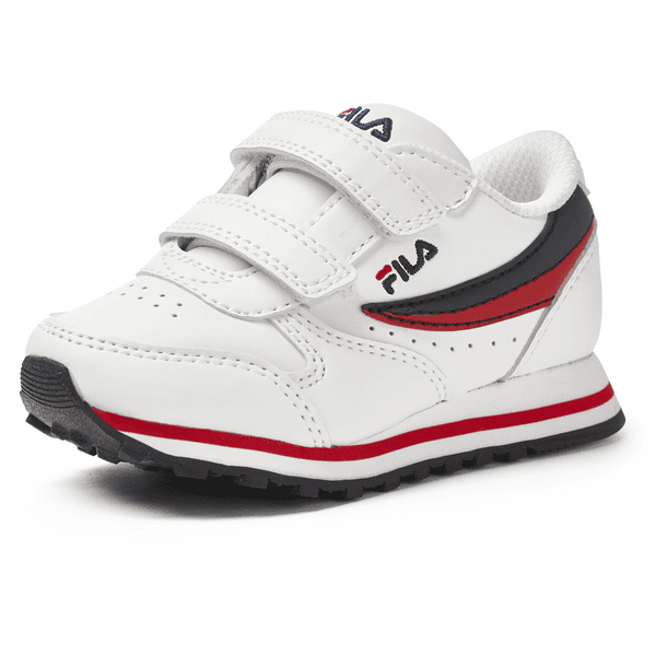 Fila Chaussures à velcro Orbit White / Dress blue