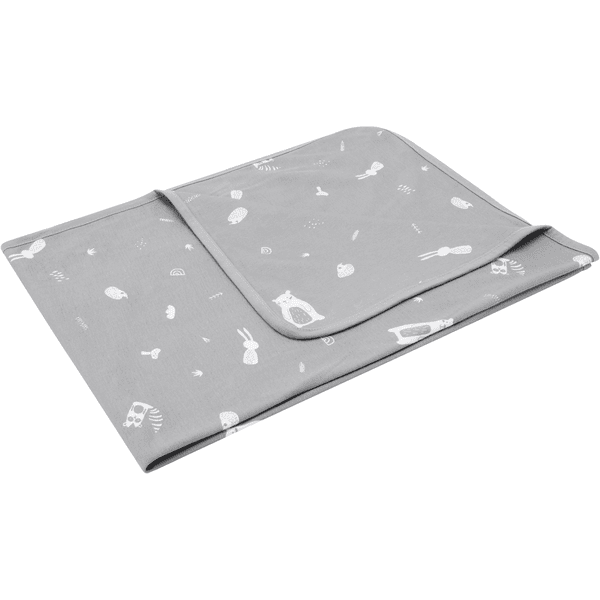 kindsgard Babydecke fluvlig 75 x100 cm grau