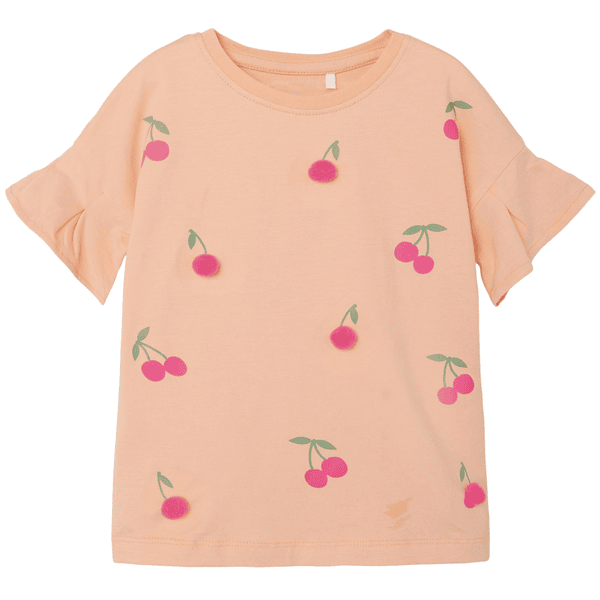name it T-Shirt Nmffenja Peach Nectar