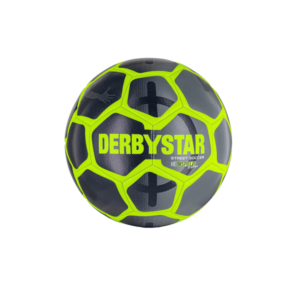 XTREM Leksaker och sport - Derbystar STREET SOCCER hemmamatch fotboll storlek 5 neongult