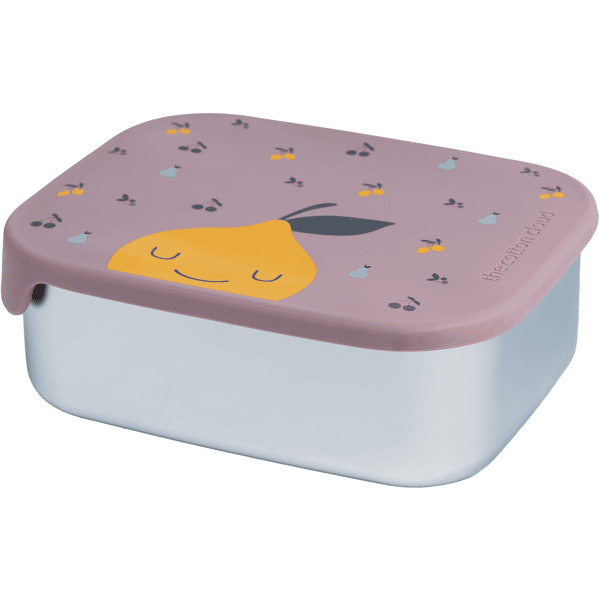 the cotton cloud Lunchbox in acciaio inox Rainbow rosa