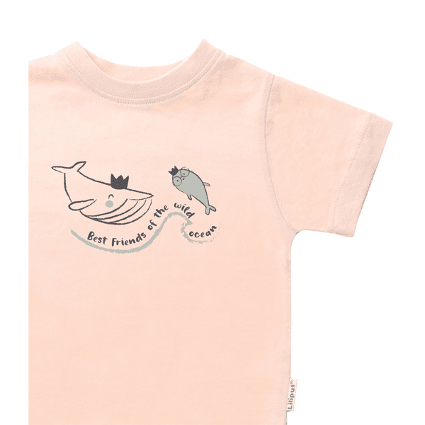 Liliput T-Shirt oliv-rosa 2er-Pack