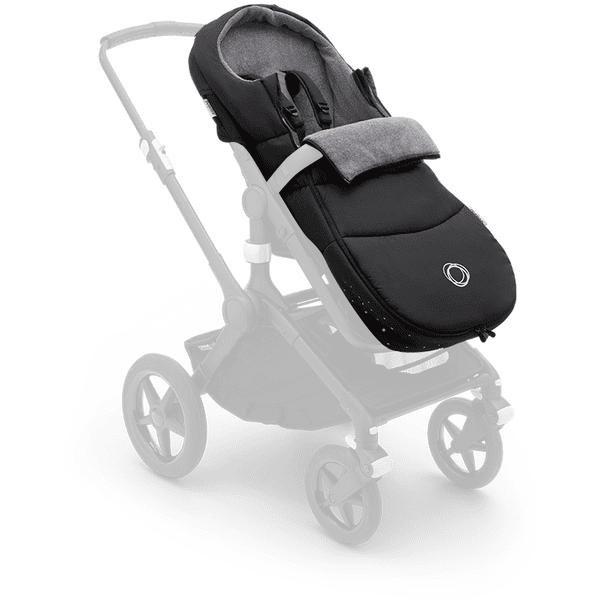 bugaboo Poussette duo combinee 2en1 Dragonfly Complete Black Midnight Black Essential Bundle roseoubleu