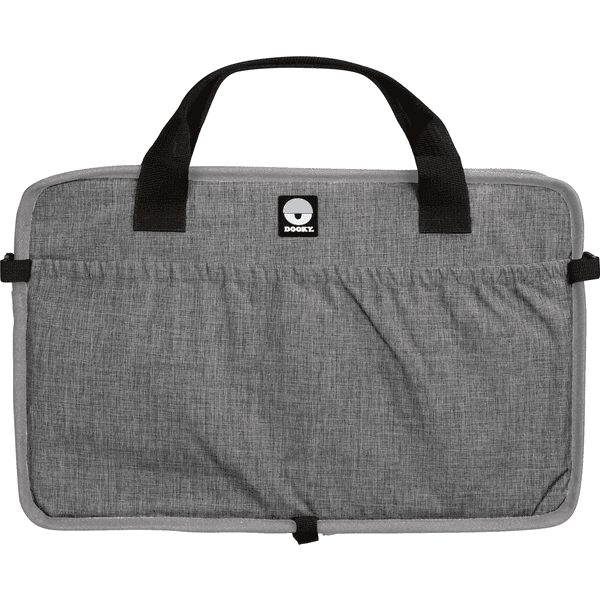 DOOKY Lit de voyage bébé Grey Melange 41x75 cm