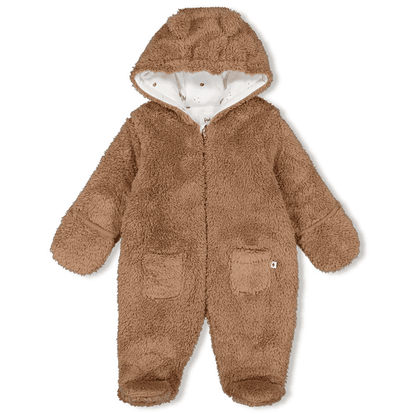 Feetje Teddy Overall Hedge Hugs Brown