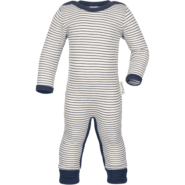 Engel sleep overall stribet natur/ marine 