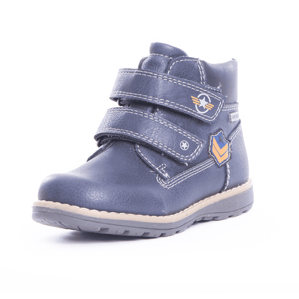 Be Mega Boys Stivali navy con velcro