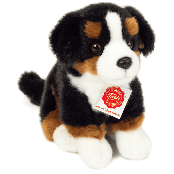 Teddy HERMANN® Berner Sennenhund sitzend, 21 cm