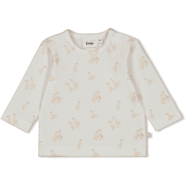 Feetje Langarmshirt AOP Little Duck Offwhite