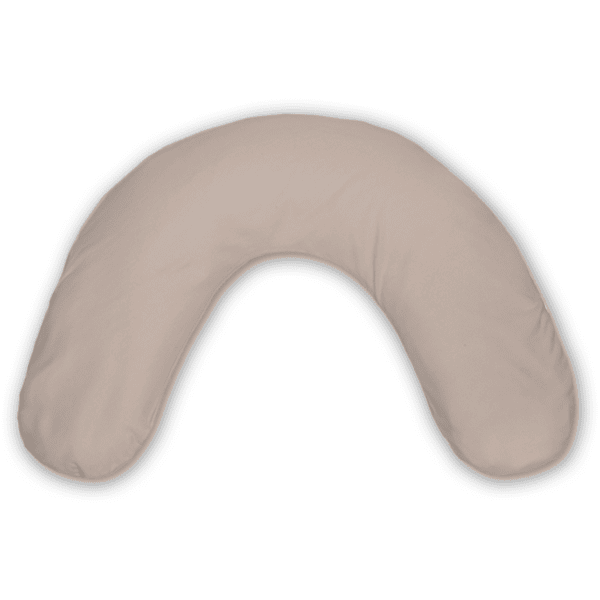 THERALINE Bezug für Nackenkissen mittel 100 x 21 cm Cappuccino Bambus Kollektion