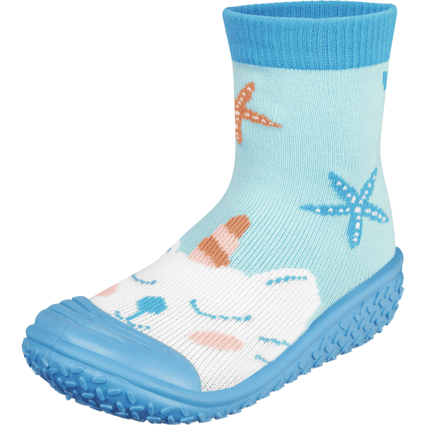 Playshoes  Aqua sok eenhoorn stokstaartje mint