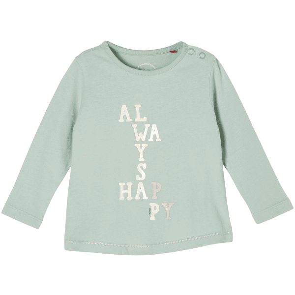 s. Olive r T-shirt à manches longues aqua