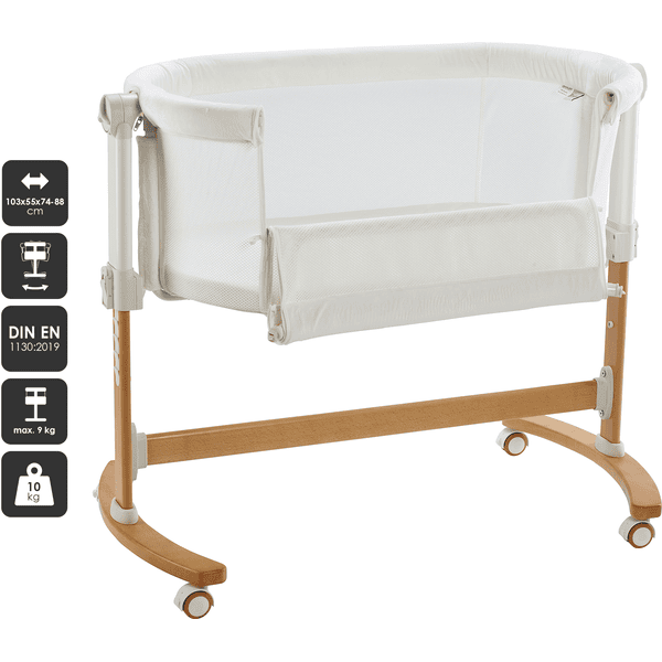 Bebe care ole cheap bedside sleeper natural