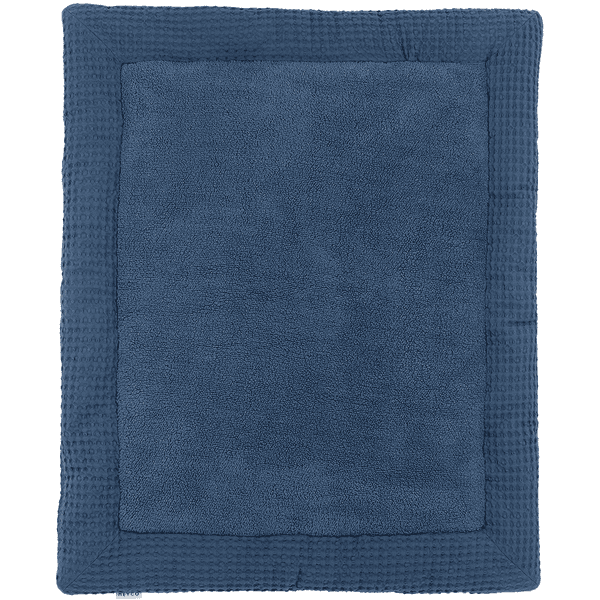 MEYCO Laufgittereinlage Waffel teddy - Indigo - 80 x 100 cm