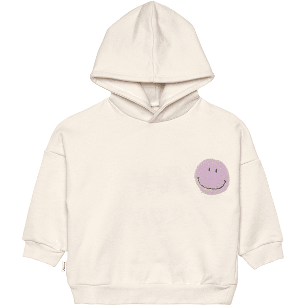 LÄSSIG Little Smile Hoodie för barn Gang vit