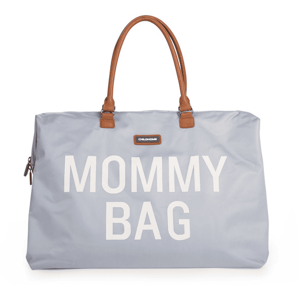 CHILDHOME Mommy Bag Groß Grey Off White