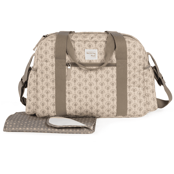 Walking Mum Sac langer Indian Sand beige roseoubleu