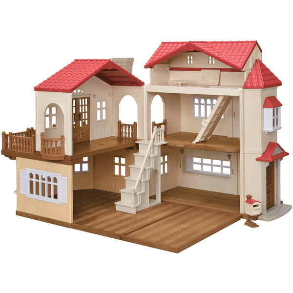 Sylvanian Families® Herenhuis met zolderkamer voor minipop