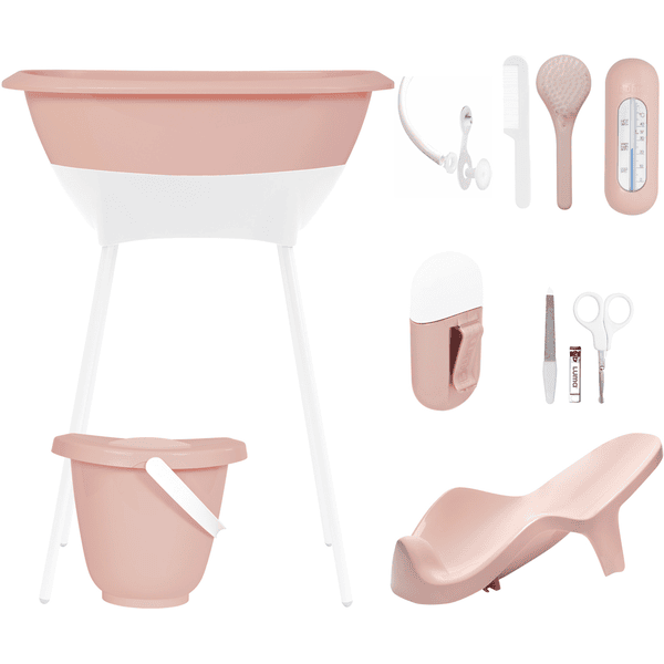 Luma® Babycare Bade- og pleiesett skyrosa