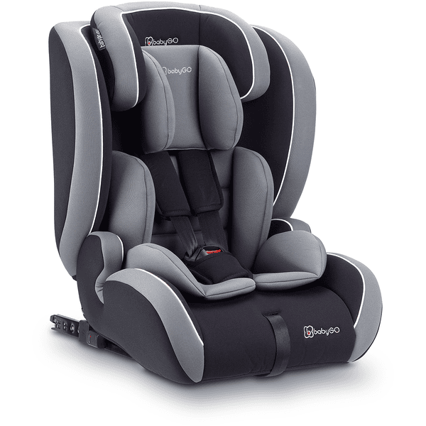 babyGO Kindersitz FreeFix Grey