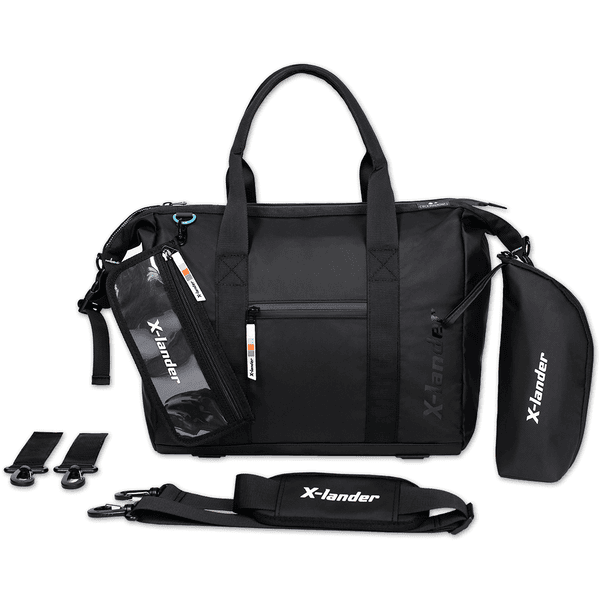 X-lander Wickeltasche X-Rollbag Black Soul