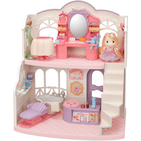 Sylvanian Families ® Salon fryzjerski Pony z figurką