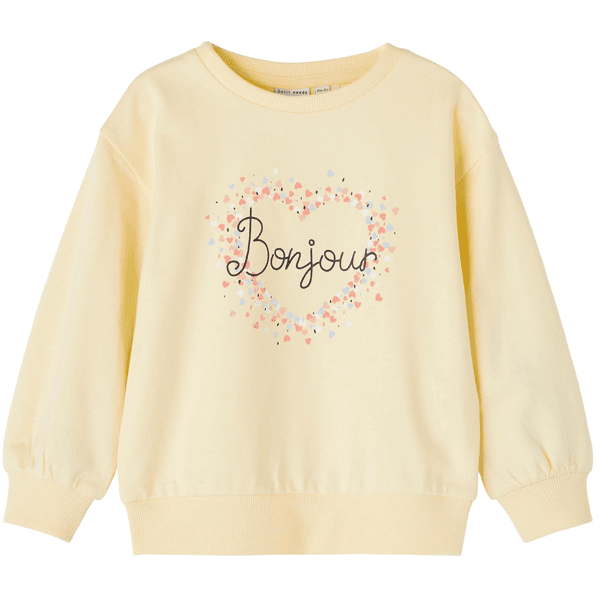 name it Sweatshirt Nmfvisus Double Cream