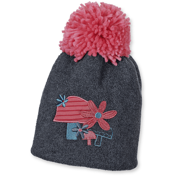 Sterntaler Girls Beanie antracit melange