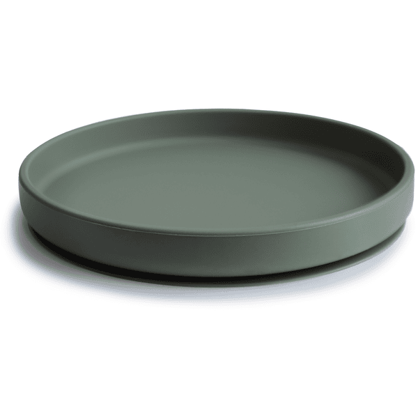 mushie Silikonový talíř Class ic s přísavnou základnou Sušený tymián