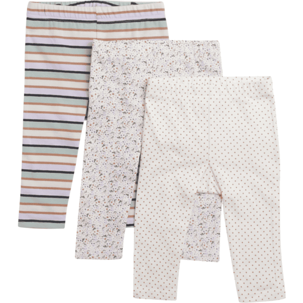 Hust &amp; Claire Legginsy Liva White sand 3-pack