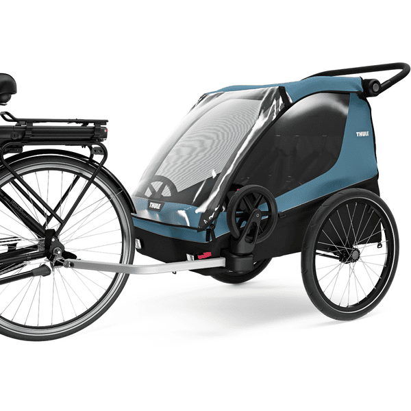 THULE Remolque para bicicleta Courier Aegean Blue rosaoazul.es