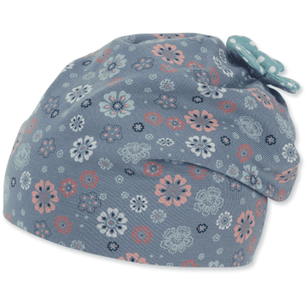 Sterntaler Slouch-Beanie hellblau 
