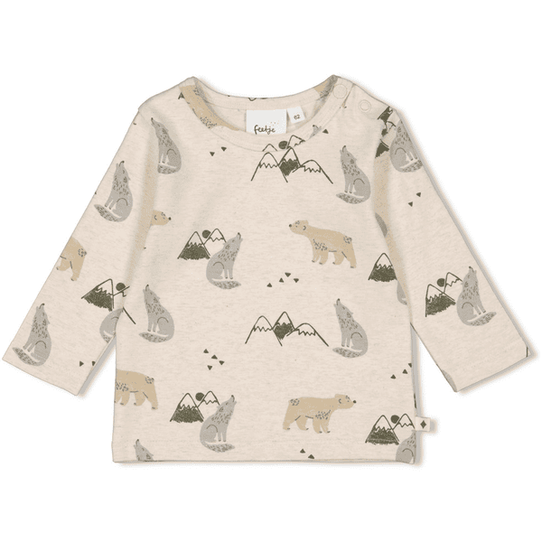 Feetje Shirt met lange mouwen AOP Brave Nature Melange