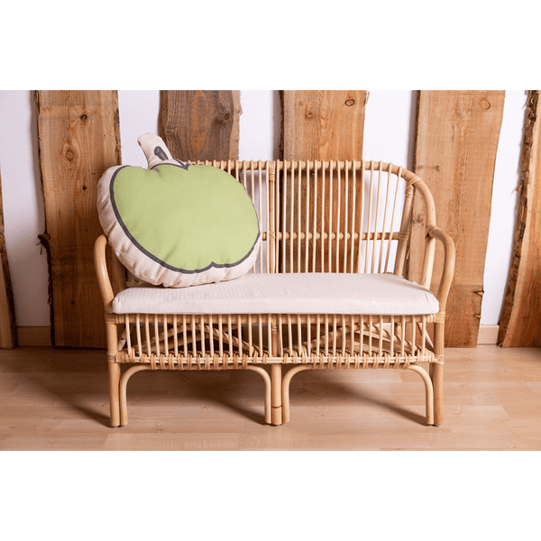 Childhome Panca in Rattan Montana Kid + Cuscino unisex (bambini)