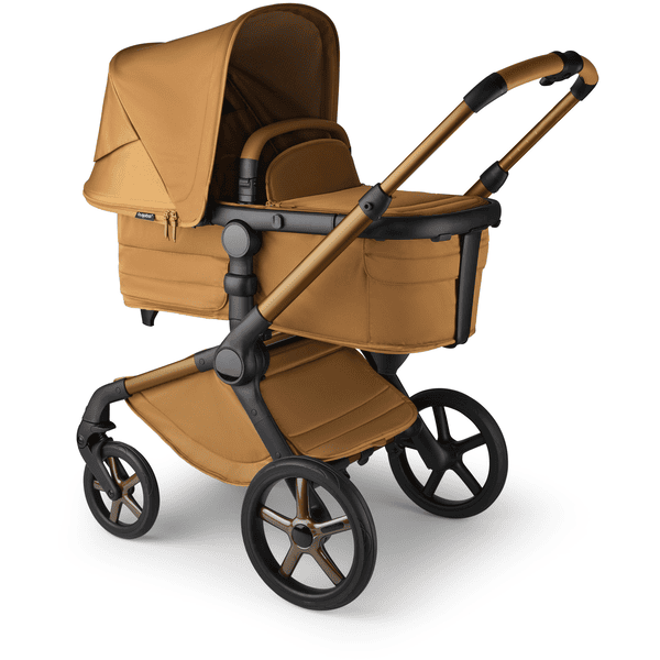 bugaboo Kombikinderwagen Fox 5 complete Noir Limited Edition AMBER GLOW babymarkt