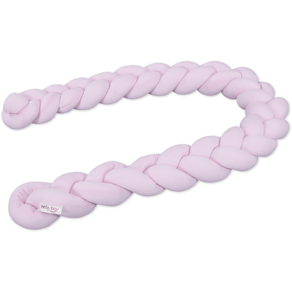 babybay® Nestchenschlange geflochten rosé