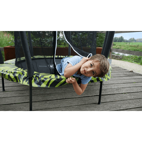 Trampoline enfant avec filet de sécurité diamètre 140 cm - poids