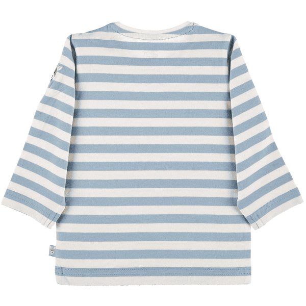 lichtblauw gestreept shirt