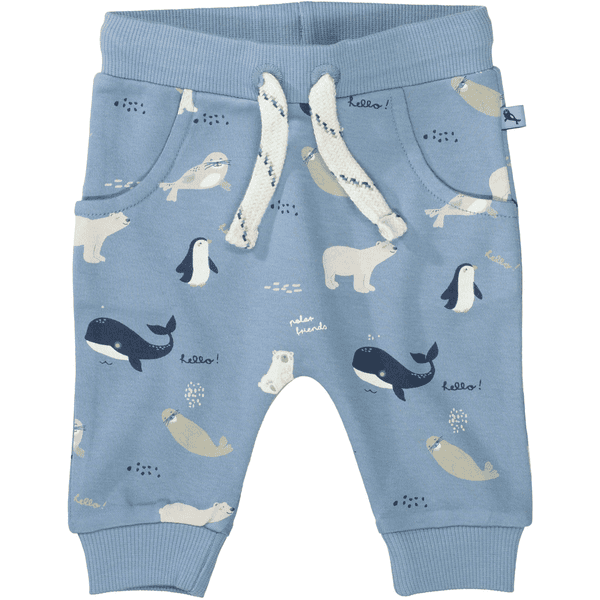 STACCATO Hose sea blue gemustert