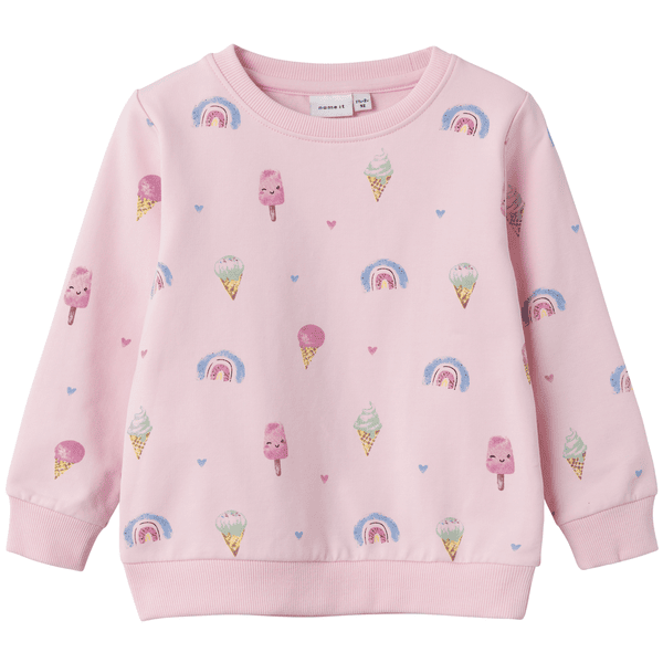 name it Sweatshirt Nmffransia Parfait Pink