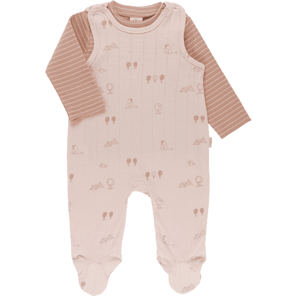 kindsgard Ensemble grenouillère lipala 2 pièces rose