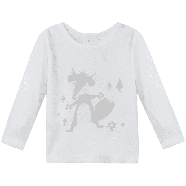 ESPRIT Newborn Langartmshirt off white