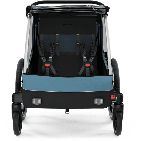 THULE Sykkelvogn Courier Aegean Blue pinkorblue.no