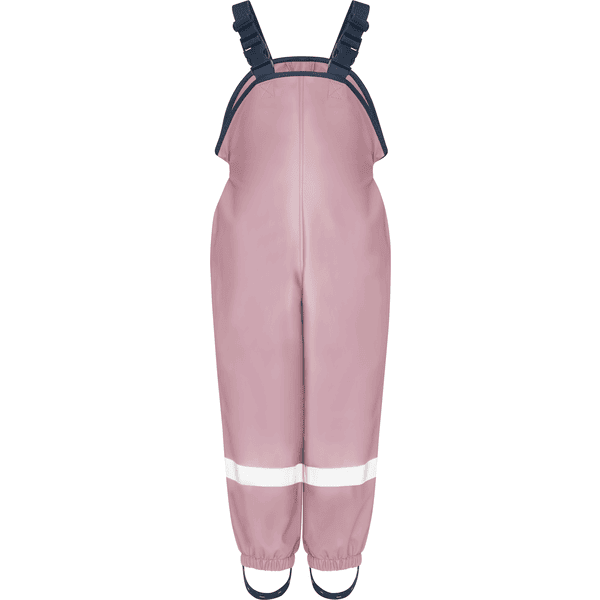 Playshoes  Culotte à bretelles en polaire rose