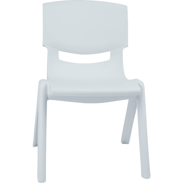 bieco Børnestol hvid plast